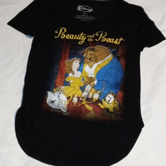 Disney Beauty and the Beast sheer t shirt - Picture 1 of 7